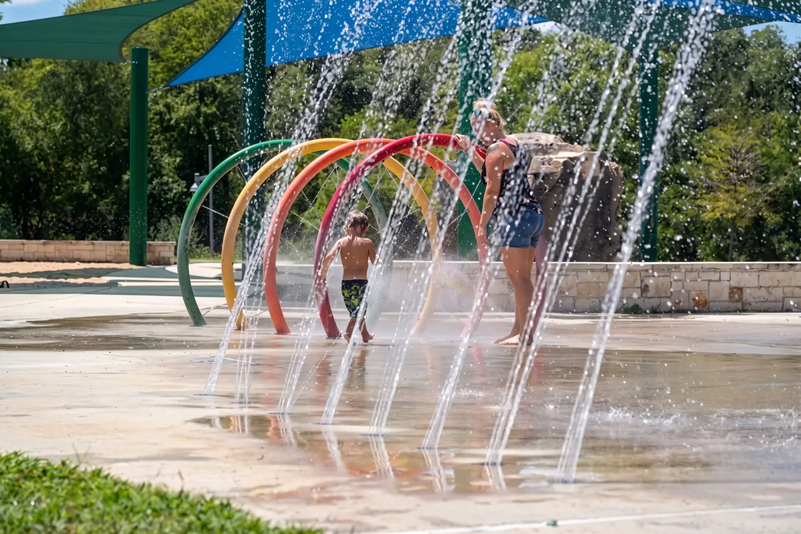 Northeast Metropolitan Park Splash Pad